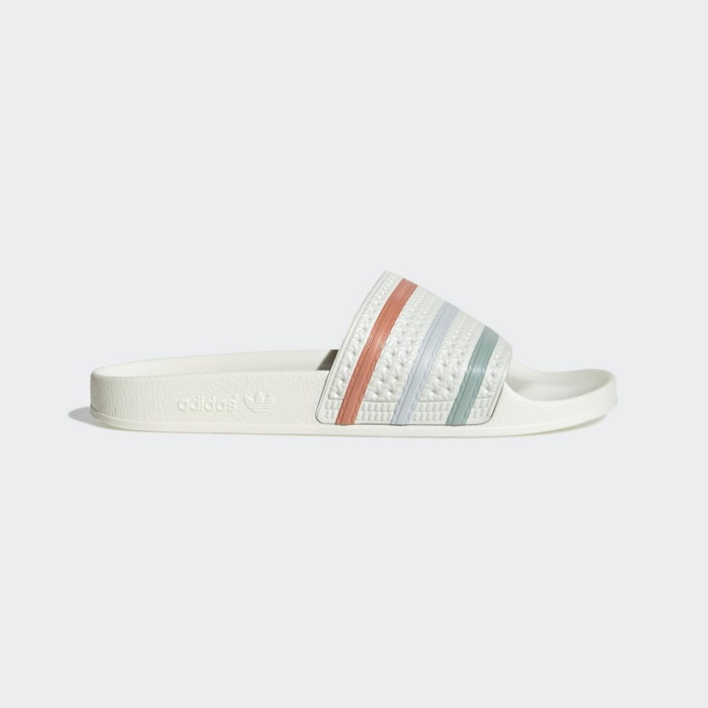 adidas adilette Badslippers Off White / Hazy Copper / Halo Blue (GX3503) - GX3503
