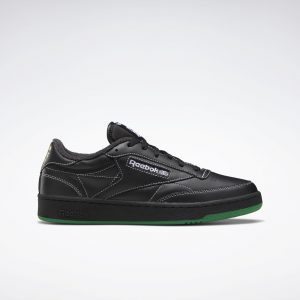 Reebok Human Rights Now! Club C 85 Schoenen Core Black / Pure Grey 8 / Vector Red