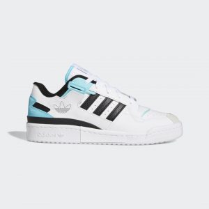 adidas Forum Exhibit Low Cloud White / Core Black / Pulse Aqua (GZ5390)