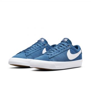 Nike SB Zoom Blazer Low Pro GT Skateschoen Blauw (DC7695-401)