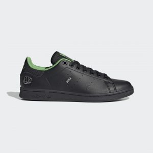 adidas Marvel Stan Smith Core Black / Silver Metallic / Scarlet (GZ5993)
