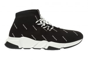 Balenciaga Speed Lace Up All Over Print Black (530358W1HP11006)