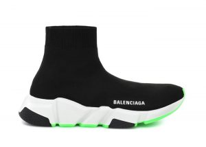 Balenciaga Speed Trainer Green Sole (W) (587280 W1704 1019)