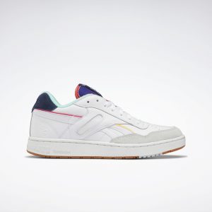 Reebok BB 4000 Cloud White / Vector Navy / Pure Grey 2