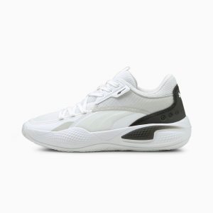 Puma Court Rider I basketbalschoenen Wit/Zwart (195634-03)