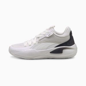 Puma Court Rider I basketbalschoenen Wit/Zwart (195635-03)
