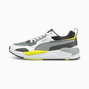 Puma X-Ray 2 Square Zwart/Grijs/Geel (373108-27)