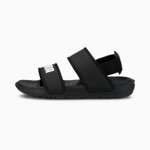 Puma Soft sandalen Wit/Zwart (375695-01)