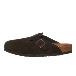 Birkenstock Boston Soft Footbed “Suede-Mocha” (0660461)