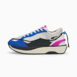 Puma Cruise Rider Lace Wit/Blauw (381614-01)