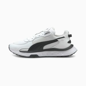 Puma Wild Rider Route Wit/Zwart (381597-02)