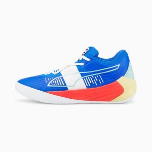 Puma Fusion Nitro basketbalschoenen Blauw (195514-02)