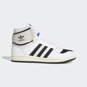 adidas Top Ten DE Cloud White / Core Black / Bold Blue (Q46255)
