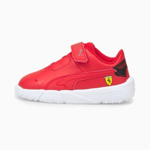 Puma Scuderia Ferrari Drift Cat Delta motorsportschoenen baby’s Zwart/Rood (306898-03)