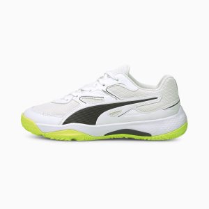 Puma Solarflash Youth Wit/Zwart/Geel (106584-01)