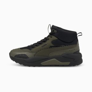 Puma X-Ray 2 Square Mid WTR Groen/Zwart (373020-05)