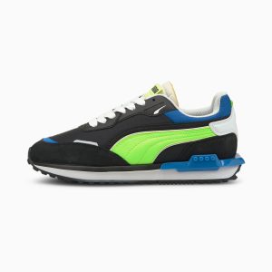Puma City Rider Electric Zwart/Groen (382667-01)