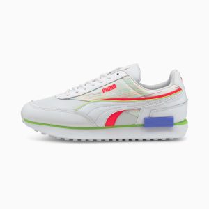 Puma Future Rider Double Spectra Wit/Groen (382740-01)