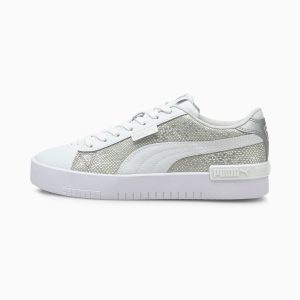Puma Jada Snake Premium dames Zilver/Wit (381918-01)