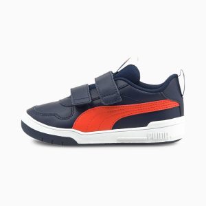 Puma Multiflex SL V Blauw/Oranje (380740-02)