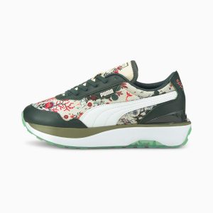 Puma x LIBERTY Cruise Rider NU Groen/Wit (382107-01)