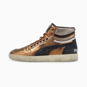 Puma Ralph Sampson Mid Metallic G Zwart (385289-01)