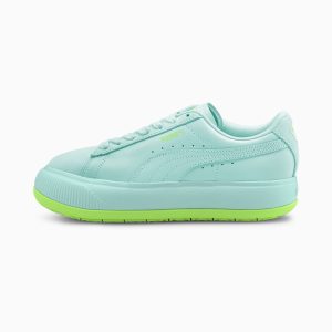 Puma Suede Mayu Mono  Blauw/Groen/Wit (382585-01)