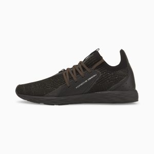 Puma Porsche Design evoKNIT Motorsport schoenen Zwart/Grijs (306688-03)