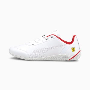 Puma Scuderia Ferrari Ridge Cat motorsportschoenen Wit/Rood (306667-04)