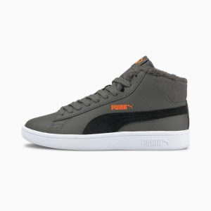 Puma Smash V2 Mid Fur Zwart (366895-09)