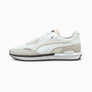Puma City Rider B&W Wit/Zwart (382046-02)