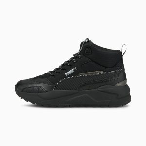 Puma X-Ray 2 Square Mid Winterised Zilver/Zwart (382653-02)