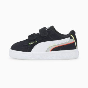 Puma Suede Displaced V Wit/Zwart (384499-03)