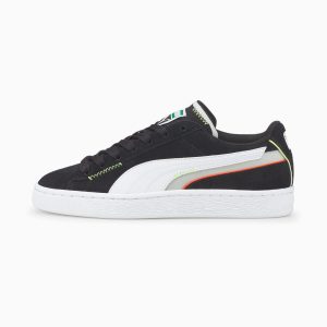 Puma Suede Displaced Wit/Zwart (384496-03)