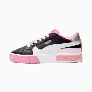 Puma Cali Star Beats-sportschoenen Zilver/Zwart (385082-01)