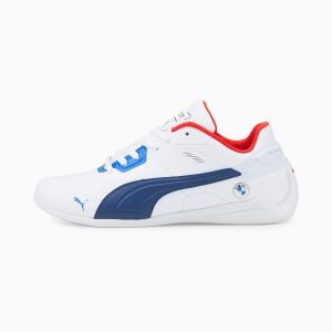 Puma BMW M Motorsport Drift Cat Delta motorsportschoenen Wit/Blauw (307119-02)