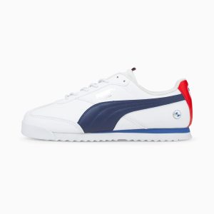 Puma BMW M Motorsport Roma Via motorsportschoenen Wit/Blauw (307099-02)