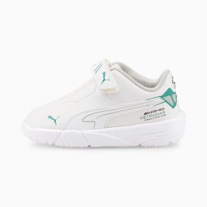 Puma Mercedes F1 Drift Cat Delta motorsportschoenen baby’s Wit/Groen (306922-03)