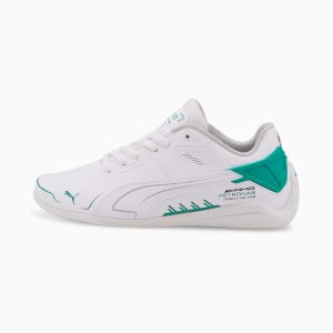 Puma Mercedes F1 Drift Cat Delta motorsportschoenen Wit/Groen (306920-03)
