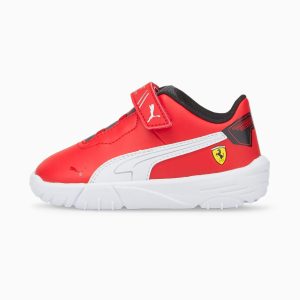 Puma Scuderia Ferrari Drift Cat Delta motorsportschoenen baby’s Rood/Wit (306898-05)