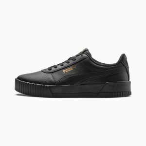 Puma Carina leren Goud/Zwart (370325-08)