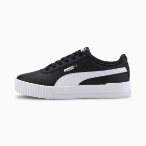 Puma Carina leren Wit/Zwart (370325-16)