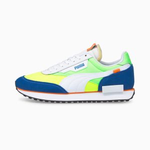 Puma Future Rider Play On Wit/Blauw/Groen (371149-75)