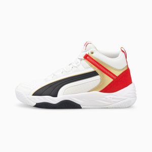 Puma Rebound Future Evo Wit/Zwart/Rood (374899-08)