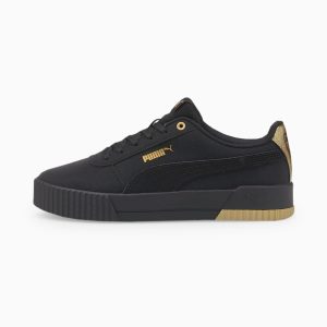 Puma Carina Raw Metallics Goud/Zwart (383905-02)