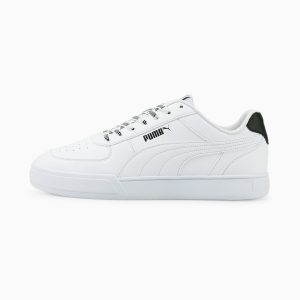 Puma Caven Logomania Wit/Zwart (383857-01)