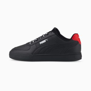 Puma Caven Logomania Wit/Zwart/Rood (383857-02)