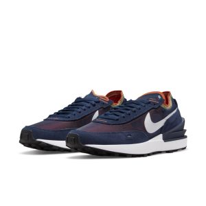Nike Waffel One Midnight Navy / White / Orange / Melon Tint (DA7995-401)