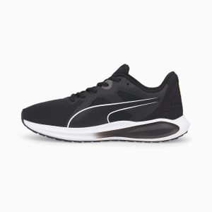 Puma Twitch Runner Wit/Zwart (384537-01)