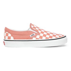 VANS Checkerboard Classic Slip-on Schoenen (Roze)